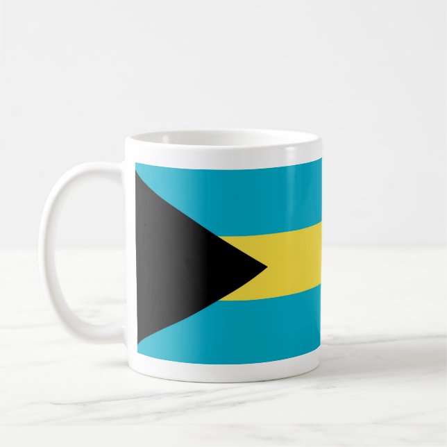 Mugg med Flagga Bahamas (Vänster)