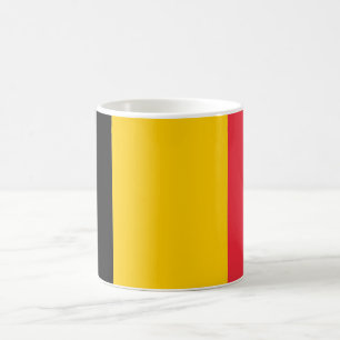 Mugg med Flagga Belgien