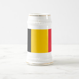 Mugg med Flagga Belgien