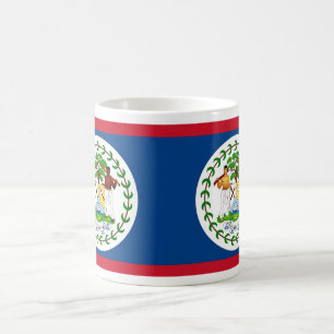 Mugg med Flagga Belize