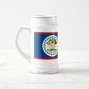 Mugg med Flagga Belize