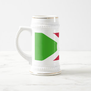 Mugg med Flagga Burundi