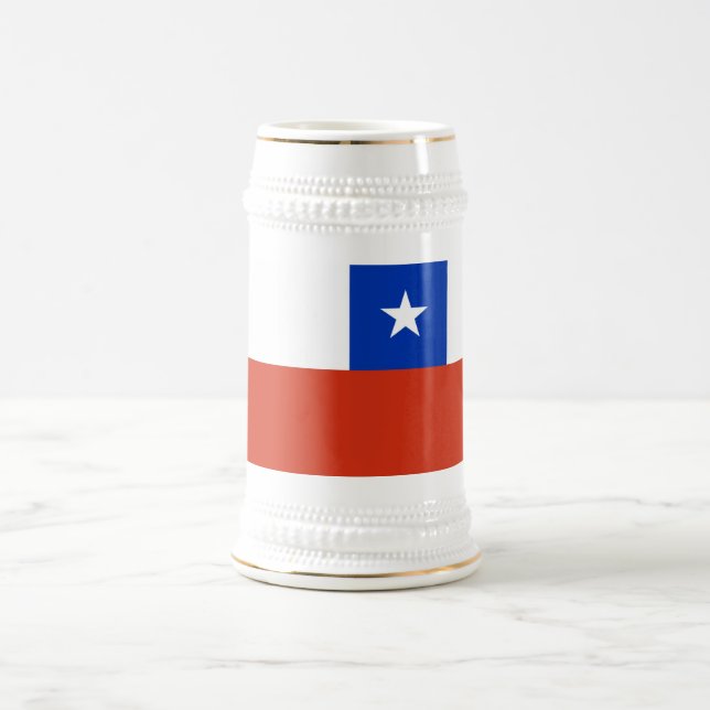 Mugg med Flagga Chile (Center)