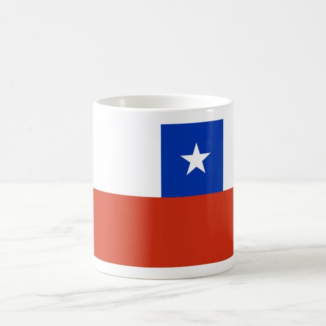 Mugg med Flagga Chile (Center)