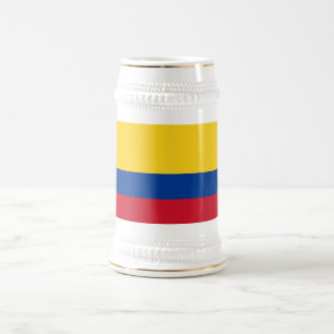 Mugg med Flagga Colombia
