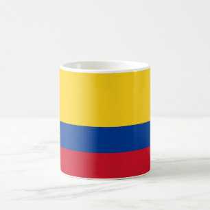 Mugg med Flagga Colombia