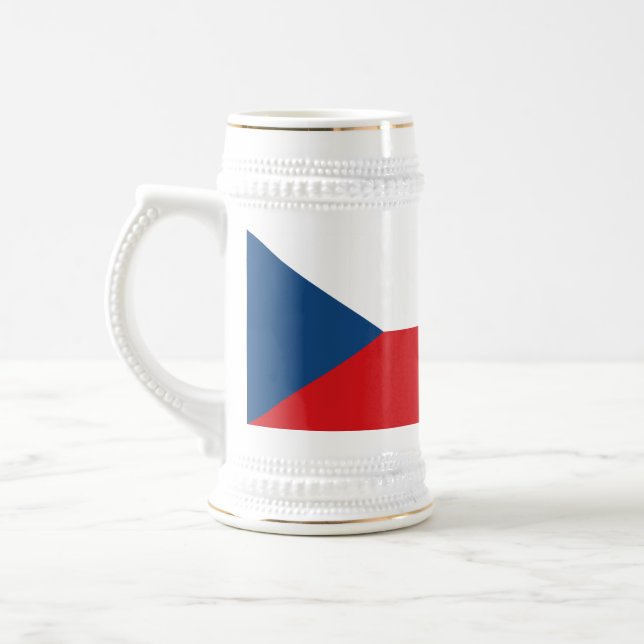 Mugg med Flagga Czechia (Vänster)