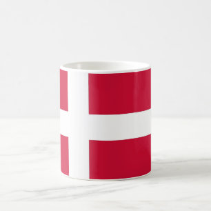 Mugg med Flagga Danmark