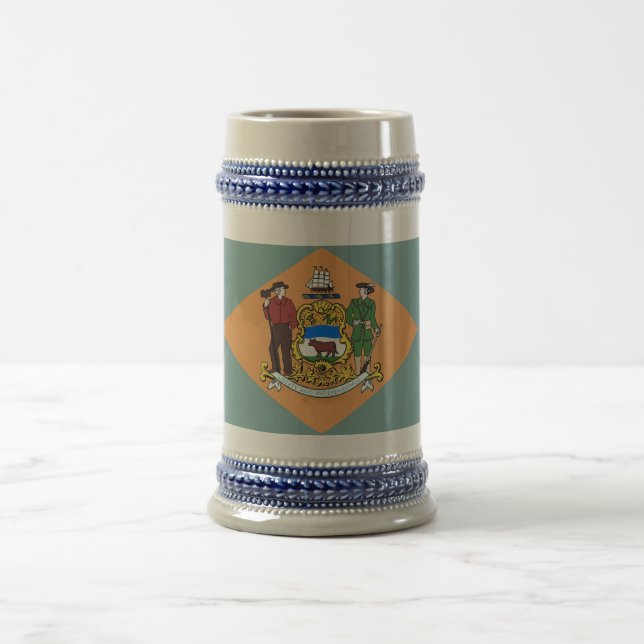 Mugg med Flagga Delaware-USA (Center)