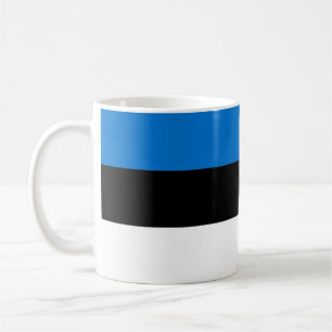 Mugg med Flagga Estland