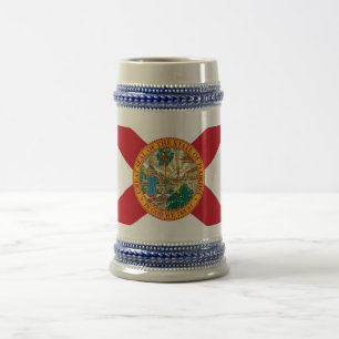 Mugg med Flagga Florida-staten - USA