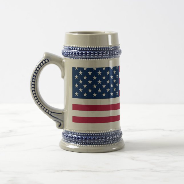 Mugg med Flagga Förenta staterna (Vänster)