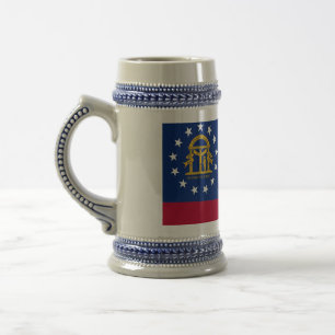 Mugg med Flagga Georgien - USA