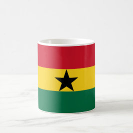 Mugg med Flagga Ghana