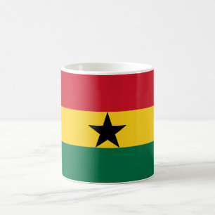 Mugg med Flagga Ghana