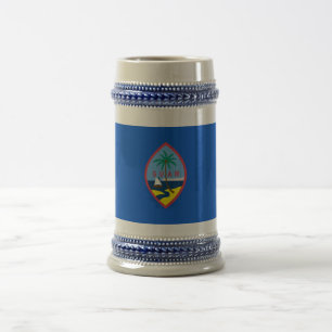 Mugg med Flagga Guam - USA