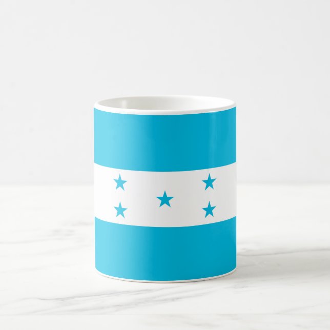 Mugg med Flagga Honduras (Center)