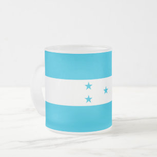 Mugg med flagga Honduras, fryst