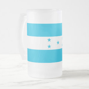 Mugg med flagga Honduras, fryst