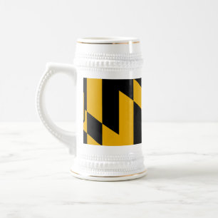 Mugg med Flagga i Baltimore City, Maryland, USA