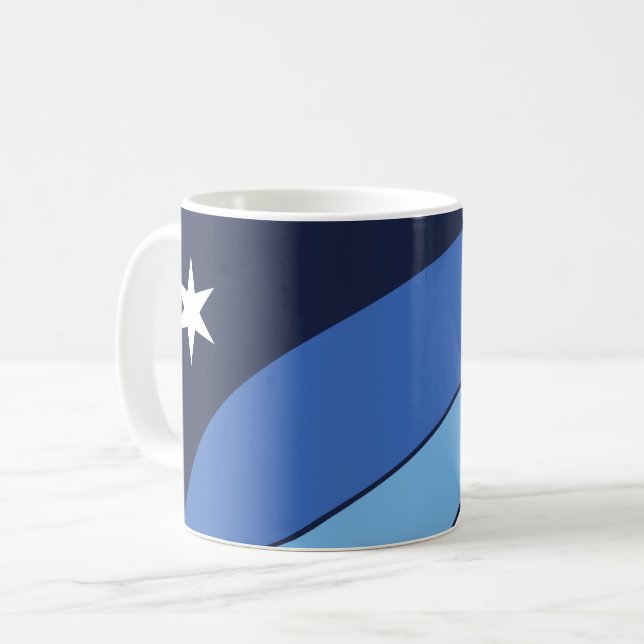 Mugg med Flagga i Colombia, South Carolina (Framsida vänster)