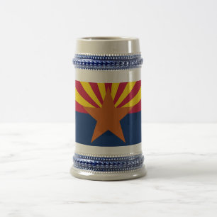 Mugg med Flagga i delstaten Arizona - USA