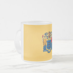 Mugg med flagga i New jersey