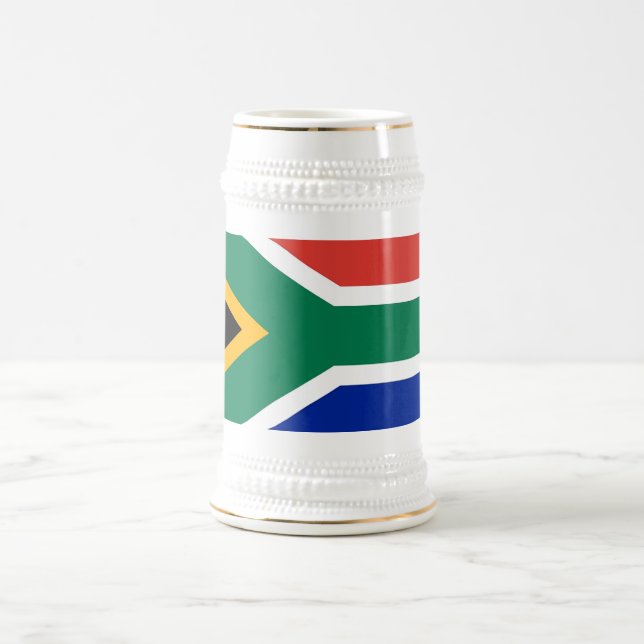 Mugg med Flagga i södra Afrikan (Center)
