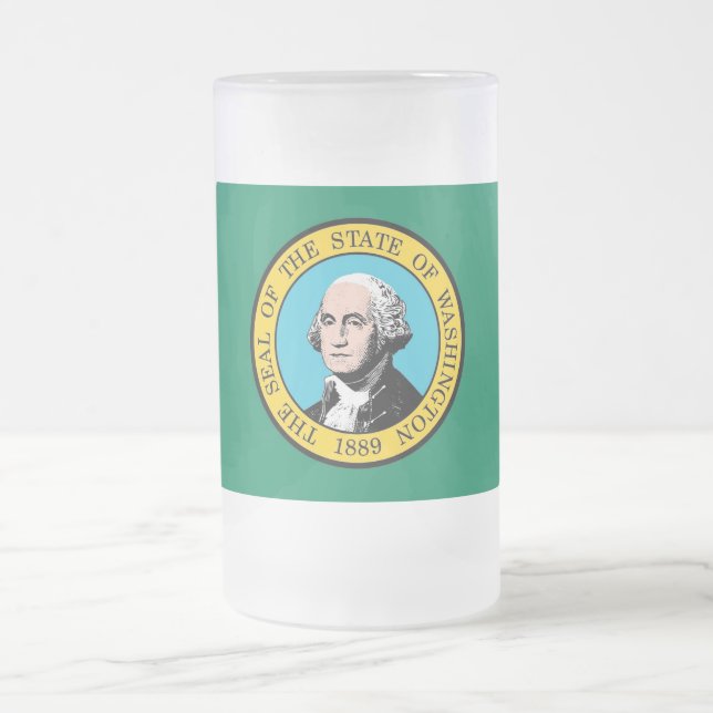 Mugg med flagga i Washington (Center)