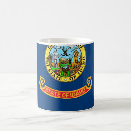 Mugg med Flagga Idaho-staten - USA