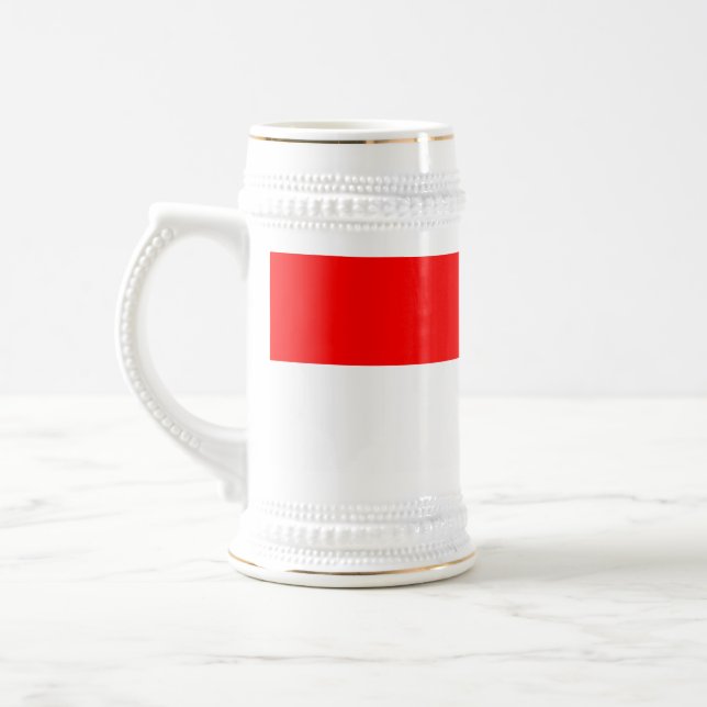 Mugg med Flagga Indonesien (Vänster)