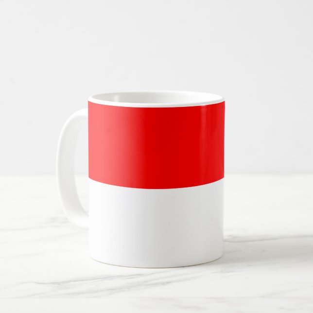 Mugg med Flagga Indonesien (Framsida vänster)