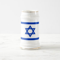 Mugg med Flagga Israel