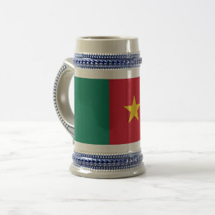 Mugg med Flagga Kamerun