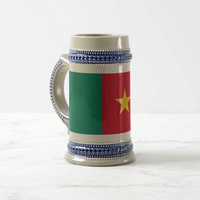 Mugg med Flagga Kamerun (Framsida vänster)