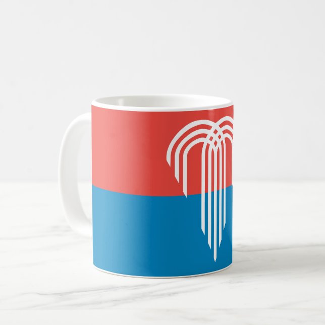 Mugg med Flagga Kansas City, Missouri (Framsida vänster)