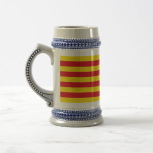 Mugg med Flagga Katalonien