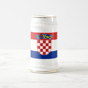 Mugg med Flagga Kroatien