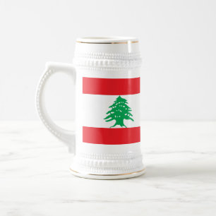 Mugg med Flagga Libanon