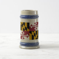 Mugg med Flagga Maryland State-USA