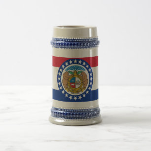 Mugg med Flagga Missouri State-USA