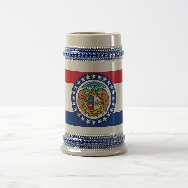 Mugg med Flagga Missouri State-USA (Center)