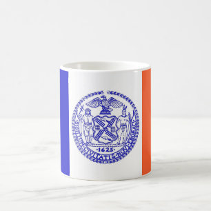 Mugg med Flagga New York City - USA