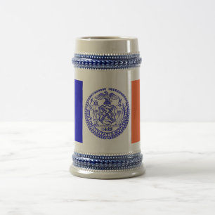 Mugg med Flagga New York City - USA