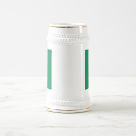 Mugg med Flagga Nigeria