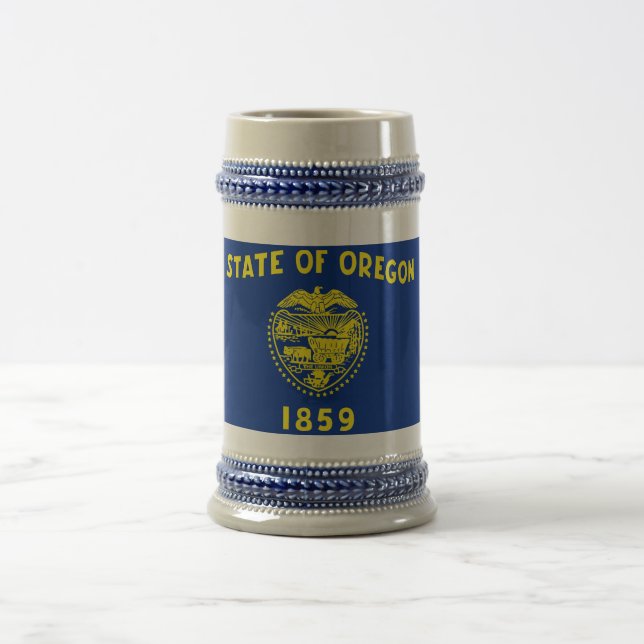 Mugg med Flagga Oregon State-USA (Center)