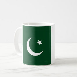 Mugg med Flagga Pakistan