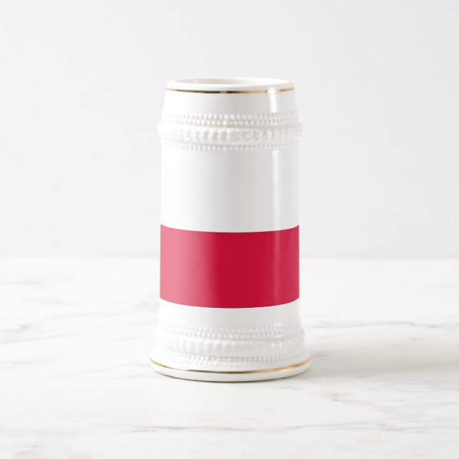 Mugg med Flagga Polen (Center)