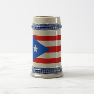 Mugg med Flagga Puerto Rico - USA