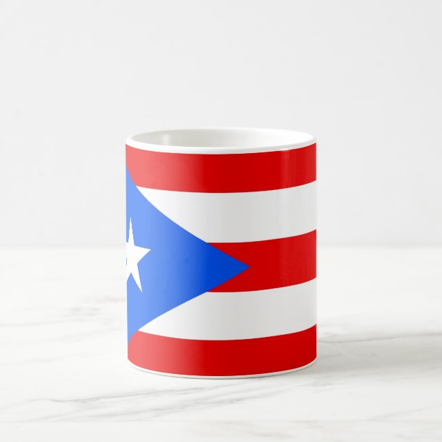 Mugg med Flagga Puerto Rico - USA (Center)